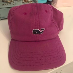 Vineyard vines purple baseball hat